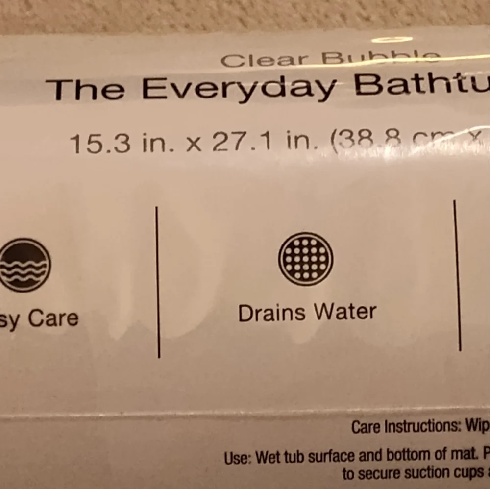 NEW! Sonoma Bubble Bath Mat